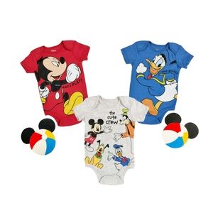 Disney Baby 3-Pack Bodysuits